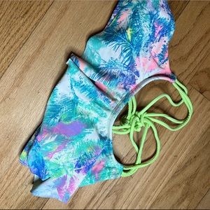 Tropical Swim Suit Top